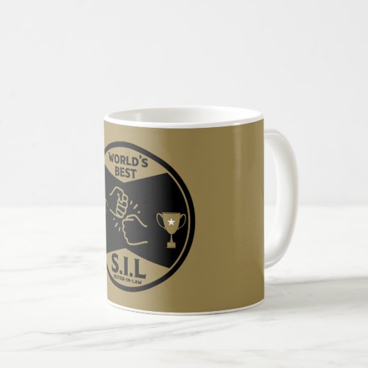 世界最高のの義理の姉 コーヒーマグカップ (正面右)