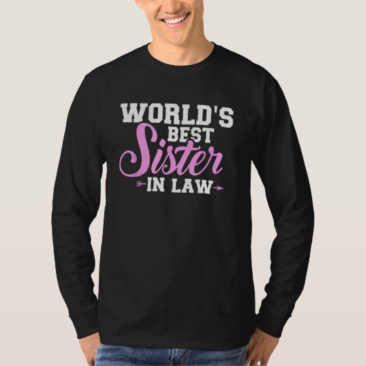 世界最高のの義理の姉 Tシャツ (正面)