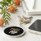 世界最高のの贈り物 キーホルダー (側面)