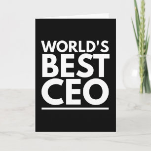 世界最高ののCEO カード