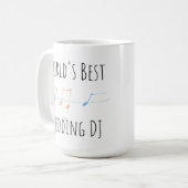 『世界最高ののDJ結婚』 コーヒーマグカップ (正面左)