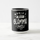 世界最高ののglammaは常にクールglammaに贈る マグカップ (中央)