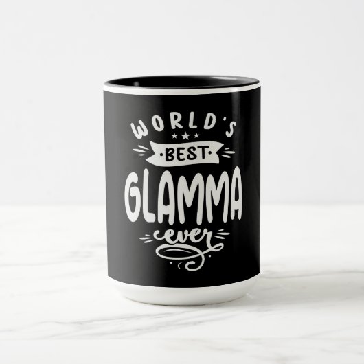 世界最高ののglammaは常にクールglammaに贈る マグカップ (中央)