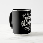 世界最高ののglammaは常にクールglammaに贈る マグカップ (正面左)