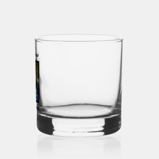 世界最高ののGrandpaカスタム写真パーソナライズされた ウイスキーグラス (左)