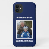 世界最高ののGrandpaカスタム写真パーソナライズされた Case-Mate iPhoneケース (裏面)