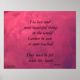 世界最高ののHELEN KELLERポスター ポスター