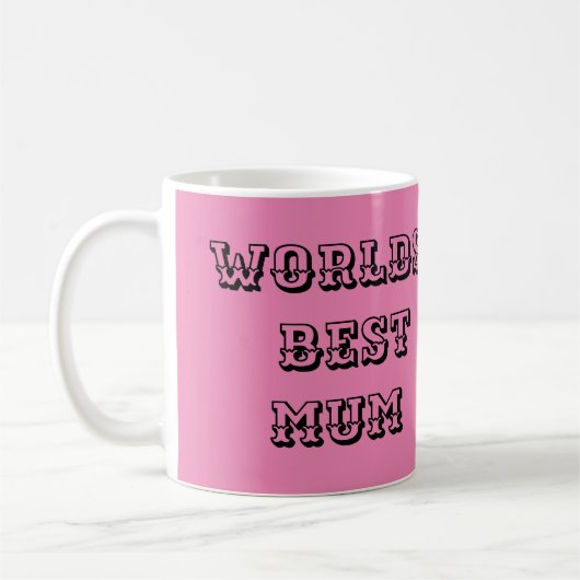 世界最高ののMUM MUG コーヒーマグカップ (左)