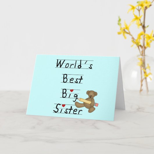 世界最高ののTシャツとギフト カード (黄色い花)