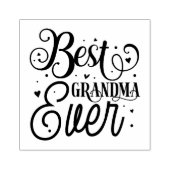 世界最高のばあちゃん ラバースタンプ (インプリント)