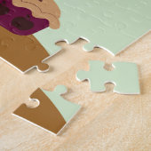 世界最高のアップルパイレシピ ジグソーパズル (側面)