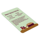 世界最高のアップルパイレシピ マグネット (右側)