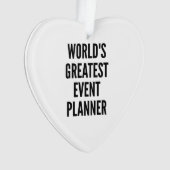 世界最高のイベントプランナー オーナメント (正面)
