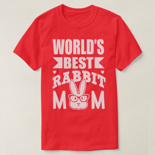 世界最高のウサギ母2 Tシャツ (デザイン正面)