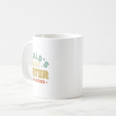 世界最高のオナラ王、つまり最高の父の日 メンズ コーヒーマグカップ (正面左)