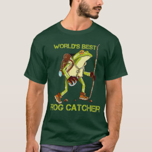 世界最高のカエルキャッチャーカエル狩猟コレクターSwe Tシャツ
