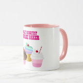 世界最高のカップケーキベーカー – 最高のギフト商品 マグカップ (正面右)