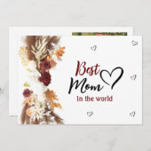 世界最高のカードの中の元気な母親 シーズンカード (正面/裏面)