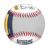 世界最高のギフトパパカスタム 野球ボール (裏面)