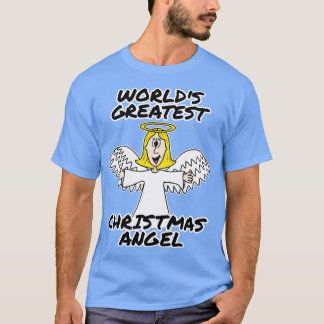 世界最高のクリスマスエンジェルチャーチ出生フー Tシャツ