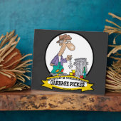 世界最高のゴミ拾い漫画 フォトプラーク (側面)