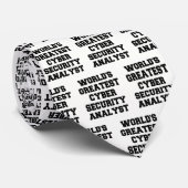 世界最高のサイバーセキュリティアナリスト ネクタイ (ロール)