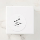 世界最高のシェフ追加ネーム文字料理最高のbarbecu フェイバータグ (インサイチュ)