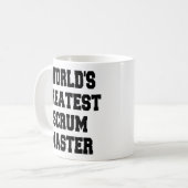 世界最高のスクラムマスター コーヒーマグカップ (正面左)