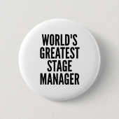 世界最高のステージ管理者 缶バッジ (正面)