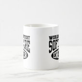 世界最高のソフトウェアエンジニア コーヒーマグカップ (中央)