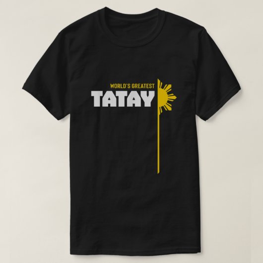 世界最高のタタイTシャツフィリピン Tシャツ (デザイン正面)