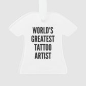 世界最高のタトゥーアーティスト オーナメント (裏面)