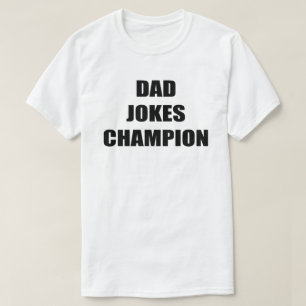 世界最高のダジャレおやじ 父の日のメンズTシャツ Tシャツ