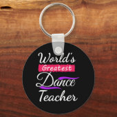 世界最高のダンス先生キーチェーン キーホルダー (正面)