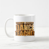 世界最高のダンス先生コーヒーマグ コーヒーマグカップ (左)