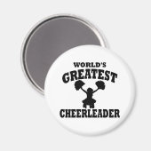世界最高のチアリーダー マグネット (正面/裏面)