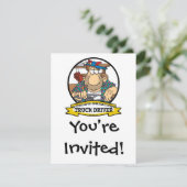 世界最高のトラックドライバー男性の漫画 招待状 (スタンド正面)