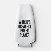世界最高のトランプのポーカー選手 ボトルクーラー (正面)