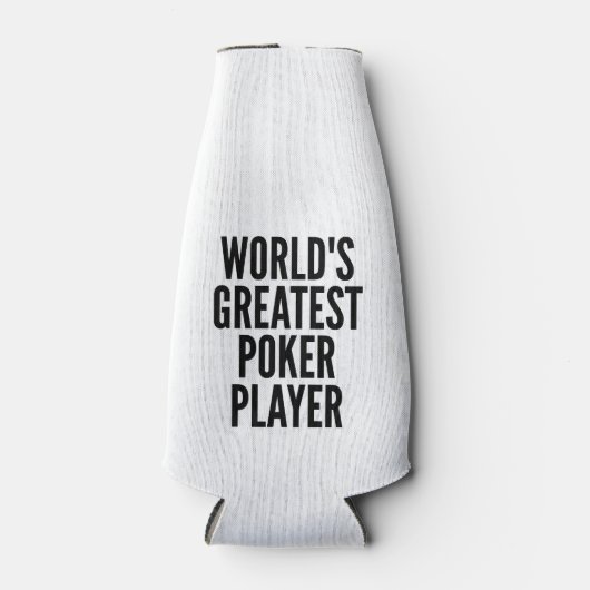 世界最高のトランプのポーカー選手 ボトルクーラー (正面)