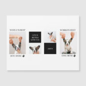 世界最高のドッグママ | コラージュ犬の写真 (正面)