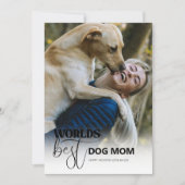 世界最高のドッグママ シーズンカード (正面)