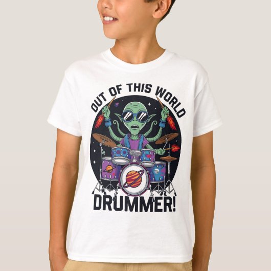 世界最高のドラマー Tシャツ (正面)
