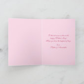 世界最高のナナの写真 マザーズデー カード (内部)