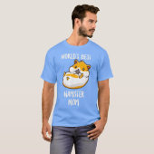 世界最高のハムスターおもしろいママ Tシャツ (正面フル)