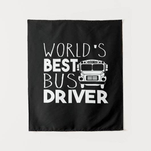 世界最高のバスの運転手 タペストリー (正面)