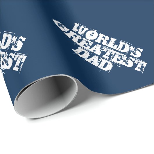 世界最高のパパのための父の日ラッピング紙 ラッピングペーパー (ロールコーナー)