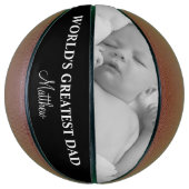 世界最高のパパフォト写真モダンカスタム バスケットボール (縦)