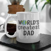 世界最高のパパモダントレンディータイポグラフィ コーヒーマグカップ