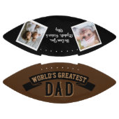 世界最高のパパレトロブラウン2 Photo Collage アメリカンフットボール (パネル)