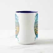 世界最高のパパ夕日1557 マグカップ (中央)